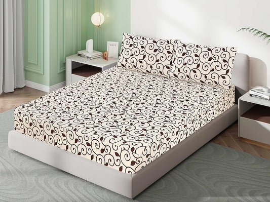 Mat Printed Quilted Ultrasonic 100% Waterproof Mattress Cover For Double Bed Fitted Mattress Protector Anti Sleep Bed Sheet With Pillow