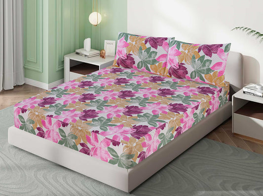 Mat Printed Quilted Ultrasonic 100% Waterproof Mattress Cover For Double Bed Fitted Mattress Protector Anti Sleep Bed Sheet With Pillow