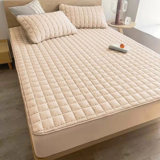 Ultrasonic Quilted Mattress Cover 100% Waterproof (Skin)