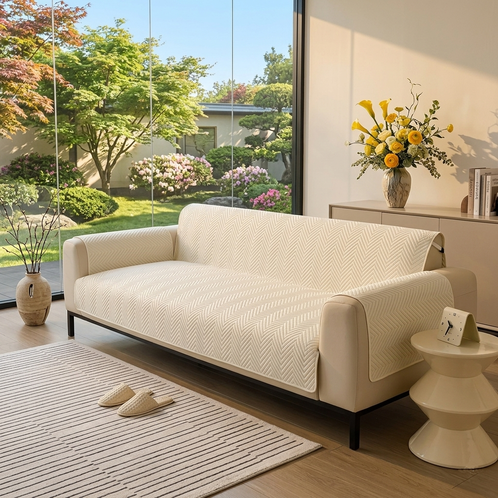 Mat Ultrasonic Sofa Cover-Sofa Runner (Skin)